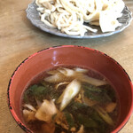 瑞穂町農畜産物直売所 ふれっしゅはうす - 肉汁うどんにして頂きました( ^ω^ )⭐️