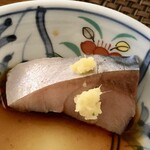 磯春 - 〆鯖刺身1,080円