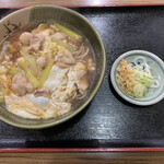 Soba Dokoro Kikusuinambu - 親子そば750円