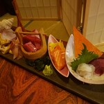 海鮮炭火料理 空雅 - ５点盛り