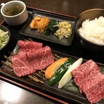 [Gorgeous] Our store recommends it! Today's Yamagata beef set meal