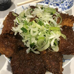 味処 叶 - 元祖味噌カツ丼　豆腐の味噌汁つき　1,500円
            ねぎトッピング   ＋１００円