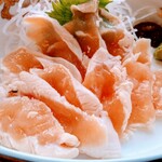 居酒屋食堂 にっぽん一周 - 森林とりのたたき刺身299円