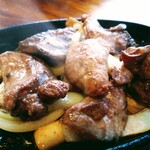 居酒屋食堂 にっぽん一周 - マグロホホ肉ステーキ480円