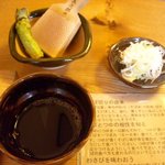 そば切 徳 - 薬味等