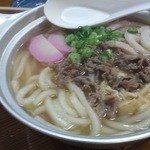 あおのの - 実は大将と奥さんの夜御飯だったなべ焼きうどんです