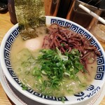 御天 - きくらげラーメン+玉子