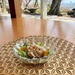 重兵衛 - お花見ランチ①鶏肉。