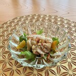 重兵衛 - お花見ランチ①鶏肉。