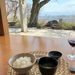 重兵衛 - お花見ランチ④お食事。