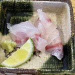 旬ものと日本酒 とみ笑 - マハタ