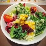 モダンパスタ 宇都宮東宿郷店 - ローマセットのサラダ！店員さんが忘れていて後から来ましたｗ彩り豊かでバランス良いですね。