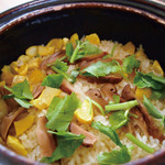 吉祥寺 わるつ - 松茸と栗の焚き込みご飯