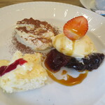 ヴォナ ビータ クチーナ イタリアーナ エバタ - デザート3点盛り