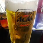 毛家麺店 - 生ビール