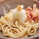 自家製粉石臼挽きうどん 青空blue - ちく天ぶっかけうどん