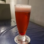 Chichuukai Resutoran Aneria - ハイビスカスビール(^_^)／□甘っ