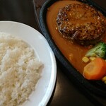 洋風ごはん α - ハンバーグ・テリマヨソース  ¥730（税込）