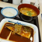 松屋 - さば味噌煮