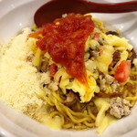 拉麺大公 - 【限定】チーズon・miso混ぜそば