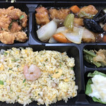 中国料理 桃仙閣 - 酢豚弁当1300円