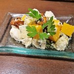 チーズのオイル漬け