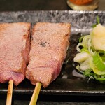 もつ焼き 次郎 - レバー串