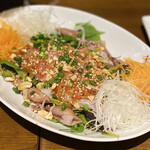 豊栄 - 金目鯛サラダにホタルイカ入り