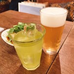 キャラヴァンサライ包 - 緑茶とレモングラスのアイスティー