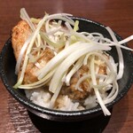 麺場 田所商店 - 平日限定　ミニミニチャーシュー丼