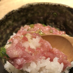 馳走屋 巣庵 - 5000円コース ネギトロ丼アップ