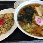 八千代食堂 - ラーメン+チャーハンセット