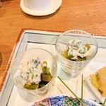 和食 みきとう - グリーンピースの白和え