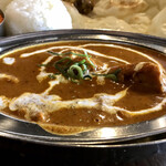 インド料理インディゴ - Bセット チキンカレー 5辛