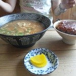 Chuukasoba Hiromatsu - 中華そばとカツ丼小セット