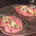 リュクス　タジマヤ - (*^ω^*)♬♪牛もも肉のローストビーフ秋の味覚 梨を添えて（'12.09月より）