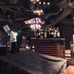 リュクス　タジマヤ - ＼(≧▽≦*)黒を基調としたシックな店内です、椅子に置いた荷物に黒ｶﾊﾞｰをかけて下さりオシャレ度UP！素敵すぎ！