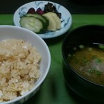 寿山 - 仕上げは鯛飯。