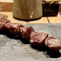 とり茶太郎 - ホロホロ鳥砂肝（塩）
                    砂肝はやはりこのコリコリとした歯応えが良いですね。
                    脂肪がなく低カロリー、言うことなしです♪
                    
                    