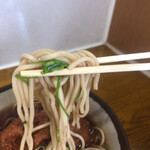 弥生軒 - 麺リフトアップ