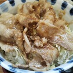 ラーメン とらじ食堂 - 豚バラスタミナ丼