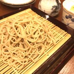 Soba Ozaki - 天ザル　¥1700の蕎麦
                        十割変更　＋¥150