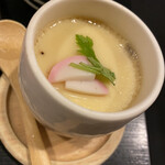 やはらかとんかつ綾 - 茶碗蒸し　220円