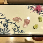 鮓 きずな - 造り 明石 鯛・淡路島 石鯛