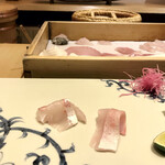 鮓 きずな - 造り 明石 鯛・淡路島 石鯛