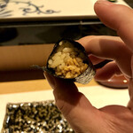 鮓 きずな - 余市あん肝 奈良漬け 浅草海苔 リフト