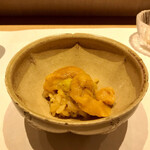 鮓 きずな - 北海道 根室馬糞雲丹 淡路島紫雲丹の混ぜご飯