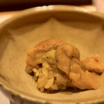 鮓 きずな - 北海道 根室馬糞雲丹 淡路島紫雲丹の混ぜご飯