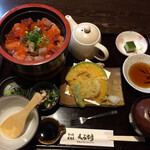くろすけ - 二度おいしい海鮮丼と天ぷらランチ
