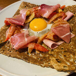 クレープリー月 - 『バスク』のランチセット税込1,400円